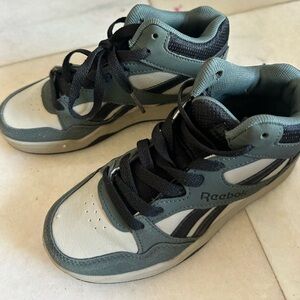 Reebok Teal and Black High-Tops